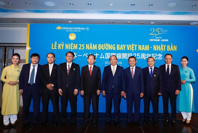 Vietnam Airlines celebrates 25th anniversary of first Việt Nam-Japan flight